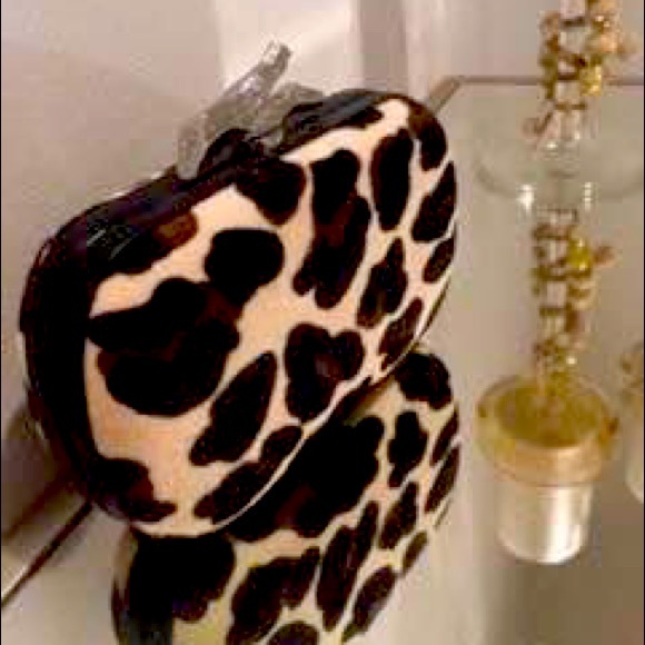 Diane Von Furstenberg Handbags - Diane von Furstenberg leather small box clutch